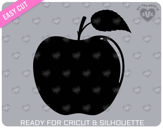 Download Free Svg Apple Svg For Cutting Machines Cricut Silhouette Etsy SVG Cut Files
