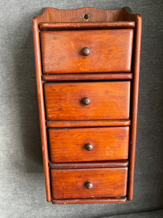 Antique Wooden Small Drawers