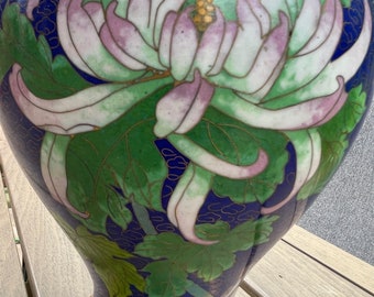 真鍮　七宝焼　花瓶⭐︎ 30号有線七宝桜文花瓶 | お土産 | 【公式】名古屋市観光情報「名古屋