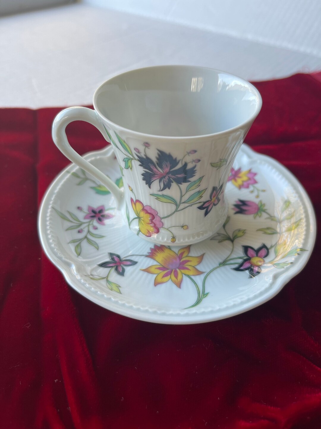 6612 Pieces Elite Limoges Adriana France Floral Coffee Set Etsy