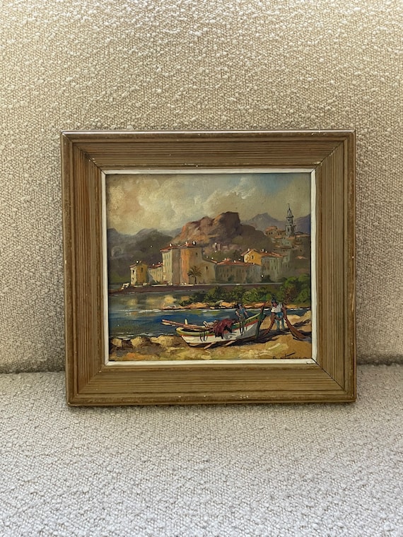佐原光「瀞峡」油彩 F6 額装 独立美術協会会員 油絵 油画 絵画 B 絵画(油絵)B 佐原光「瀞峡」油彩 F6 額装 独立美術協会会員 油絵 油画