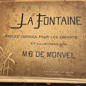La Fontaine, Jean de (1621-1695). Boutet de Monvel, Louis Maurice (1850-1913)