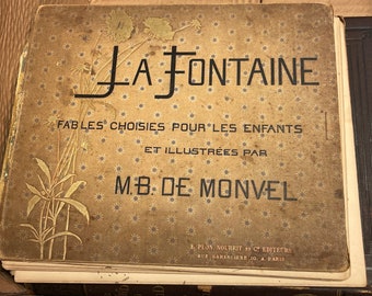 La Fontaine, Jean de (1621-1695). Boutet de Monvel, Louis Maurice (1850-1913)