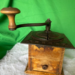 Antique 19 th C. Original Coffee Mill