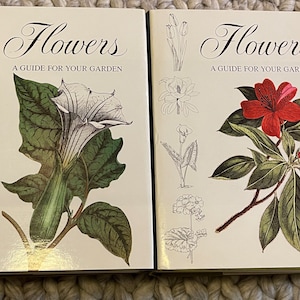 Flowers A Guide for Your Garden Two Volumes Illustrated Book
