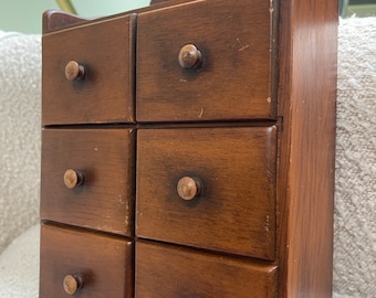 Vintage Wooden Small Drawers