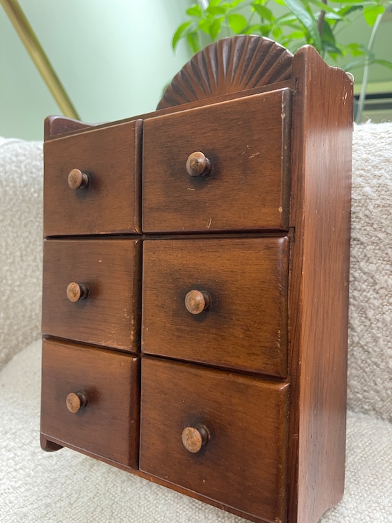 Vintage Wooden Small Drawers