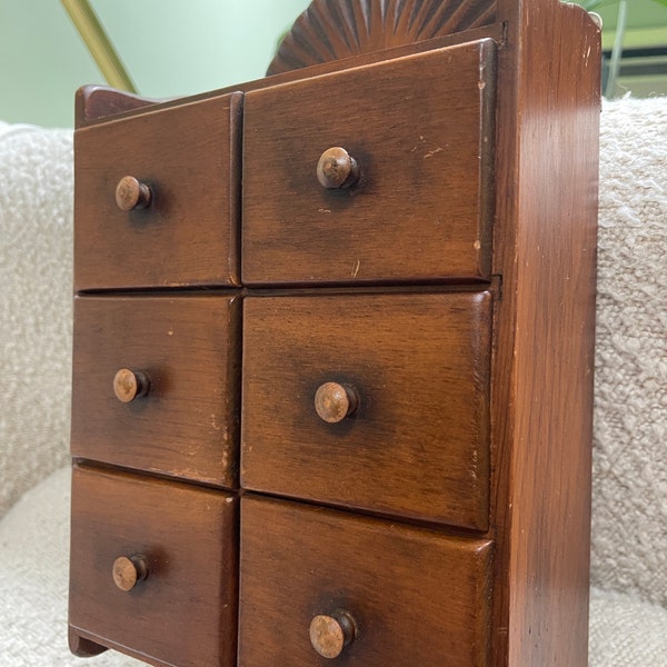 Vintage Wooden Small Drawers