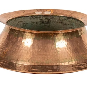 Antique Hand Made/Hand Hammered Copper Pot