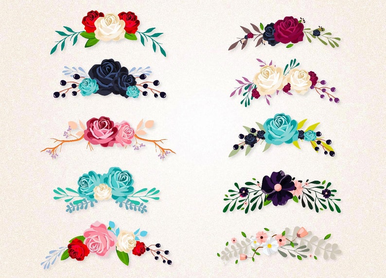 Download Floral Bouquets svg png /Flowers SVGPNG 300 ppi/Floral ...