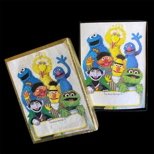 Vintage 1978 Antioch Sesame Street Book Plates - Gift Inscription Personalization