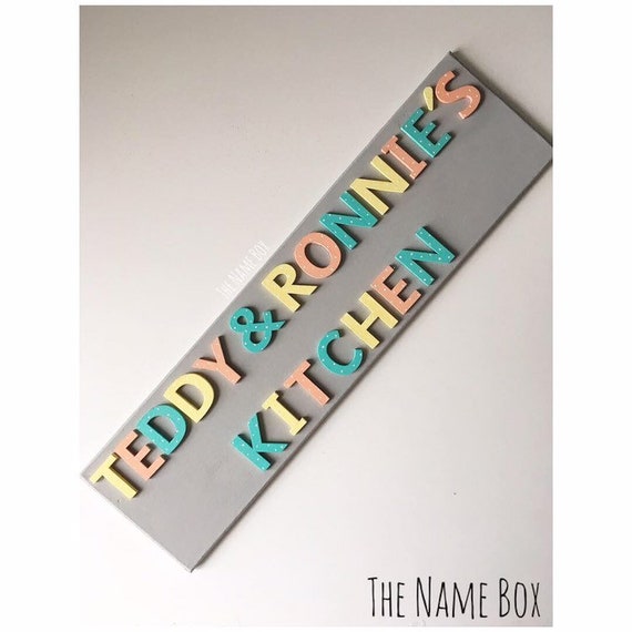 personalised childrens kitchen