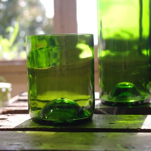 Handcrafted recycled glass - 0.25 cl