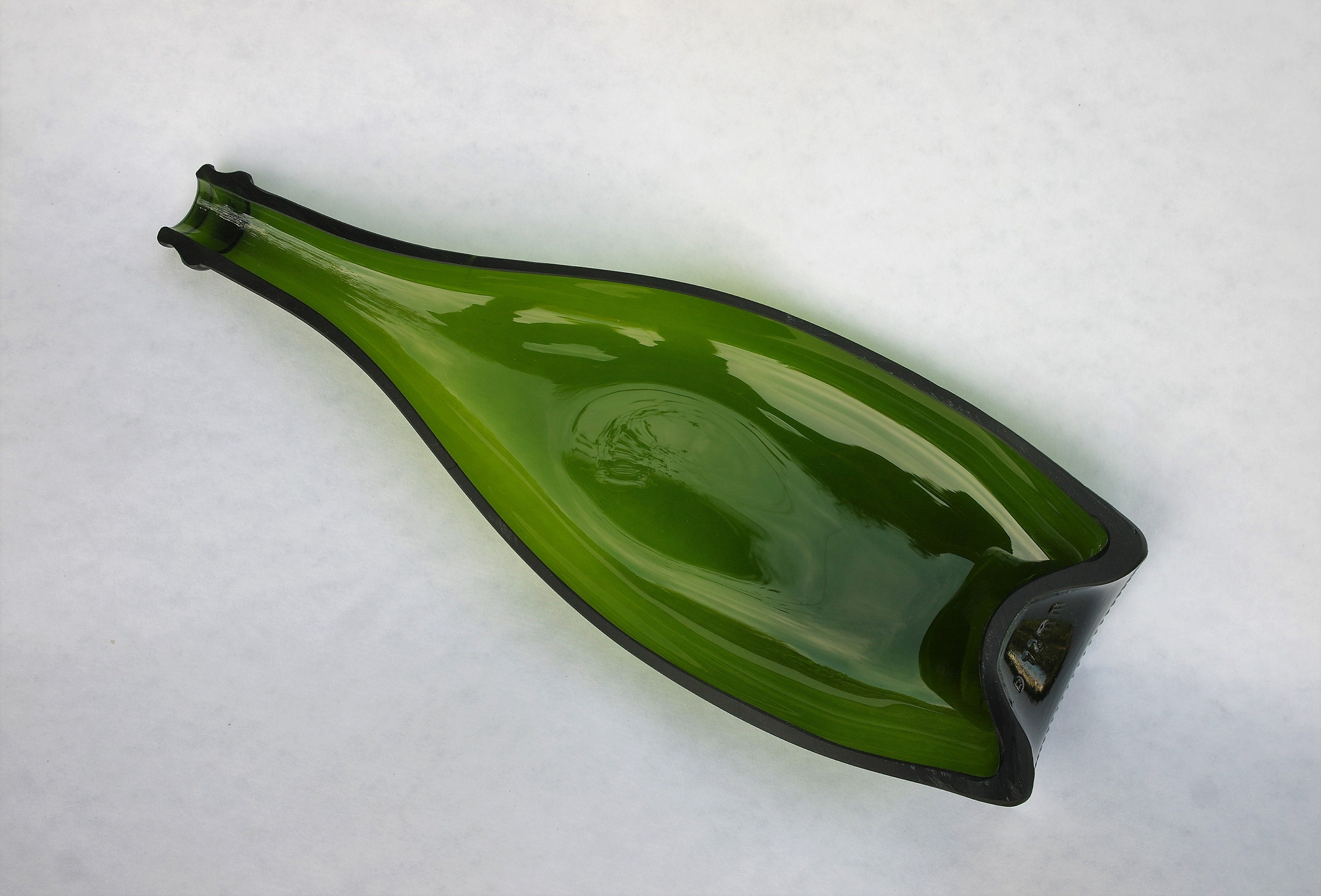 Plat à Tapas Bouteille de Champagne Récyclée