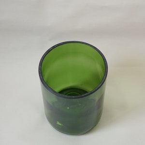 Handcrafted recycled glass 0.25 cl image 3