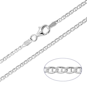 sterling silver necklace chain length exchange — Beaudoin Glass