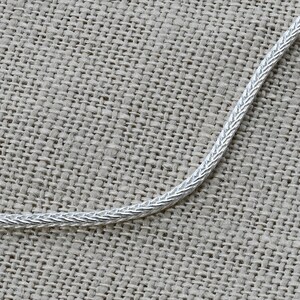 925 Sterling Silver Glasses Pendant Foxtail Chain Necklace 2mm for Women & Men
