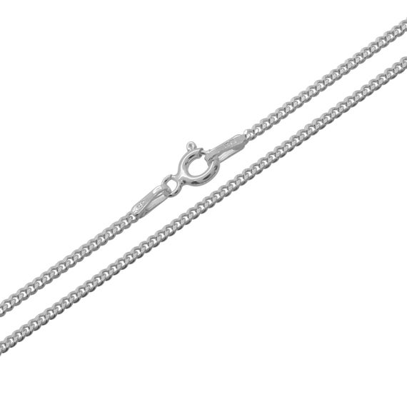 925 Sterling Silver Curb 1.5mm Chain 