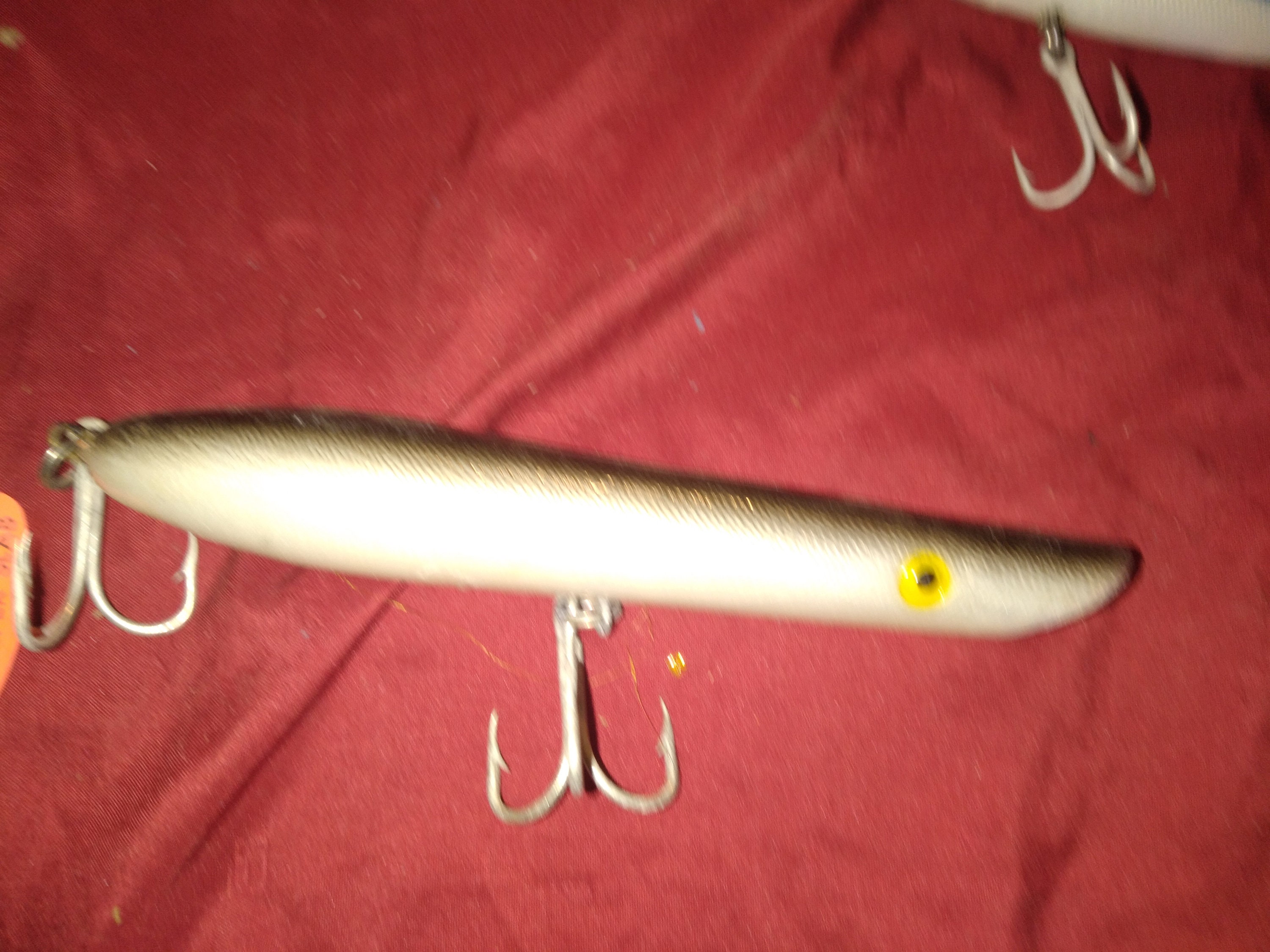 Vintage Pencil Popper Fishing Lure Etsy