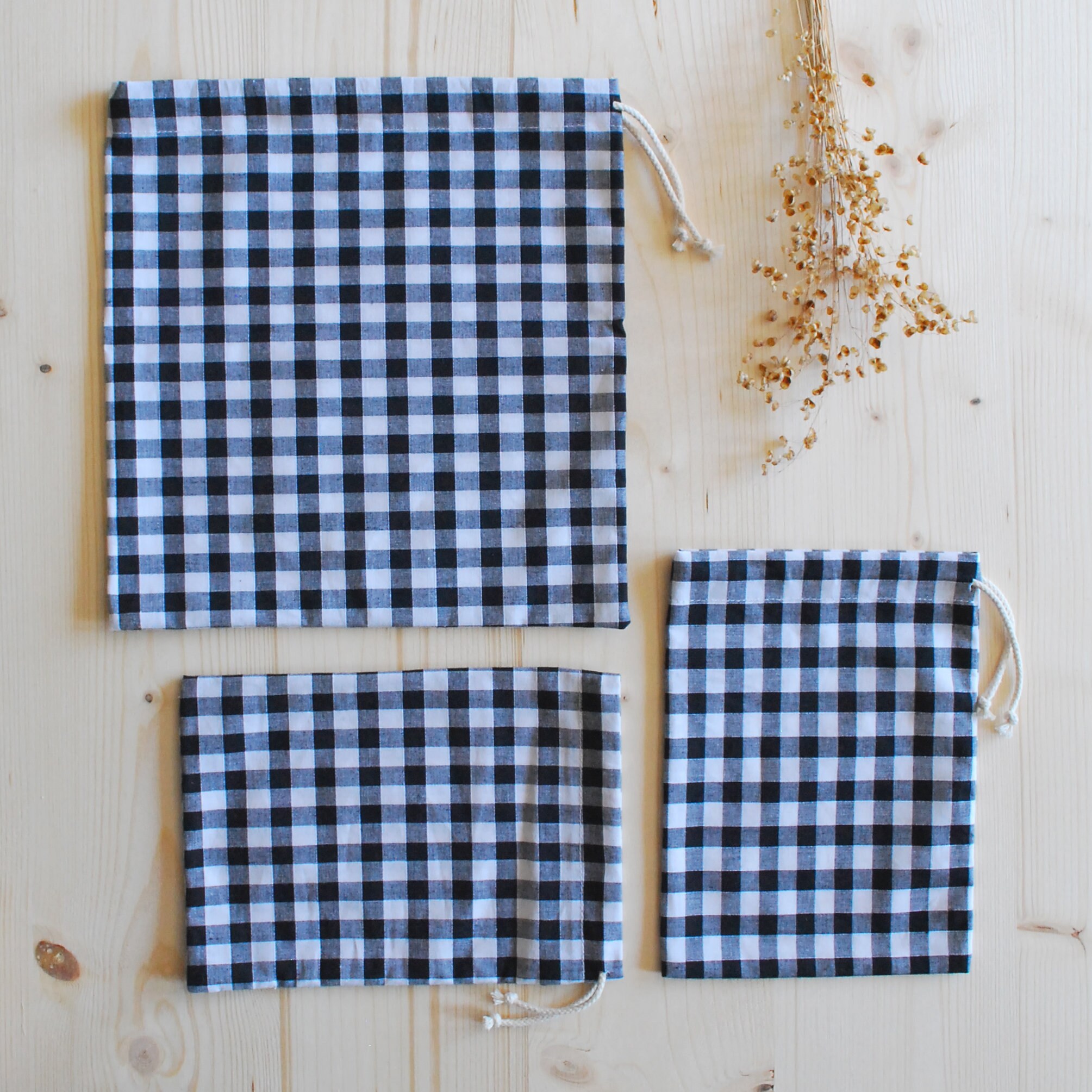 Lot de 3 Sacs à Vrac