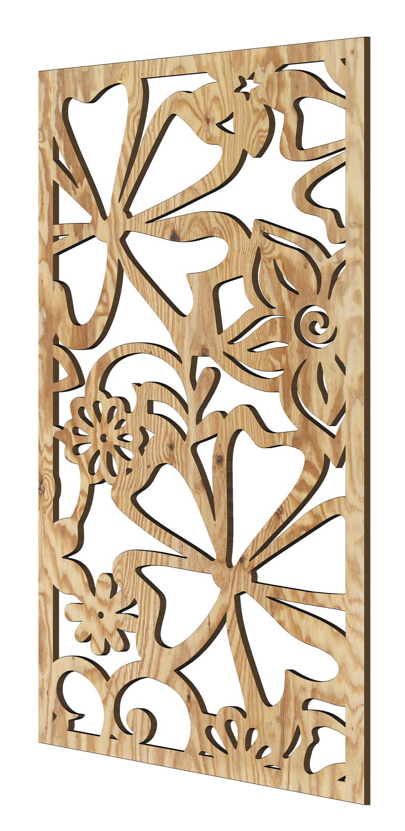 Decorative plywood wall panel 600mm1200mm12mm Etsy