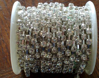 288 Clear Round Glass Rhinestones Sew on Stones For | Etsy