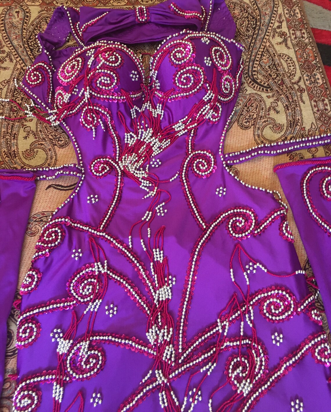 Professional Custom Made Belly Dance Costume BELLYDANCE Dress Etsy