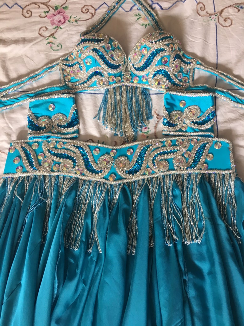 Professional Belly Dance Costume From Egypt BELLYDANCE Custom Etsy