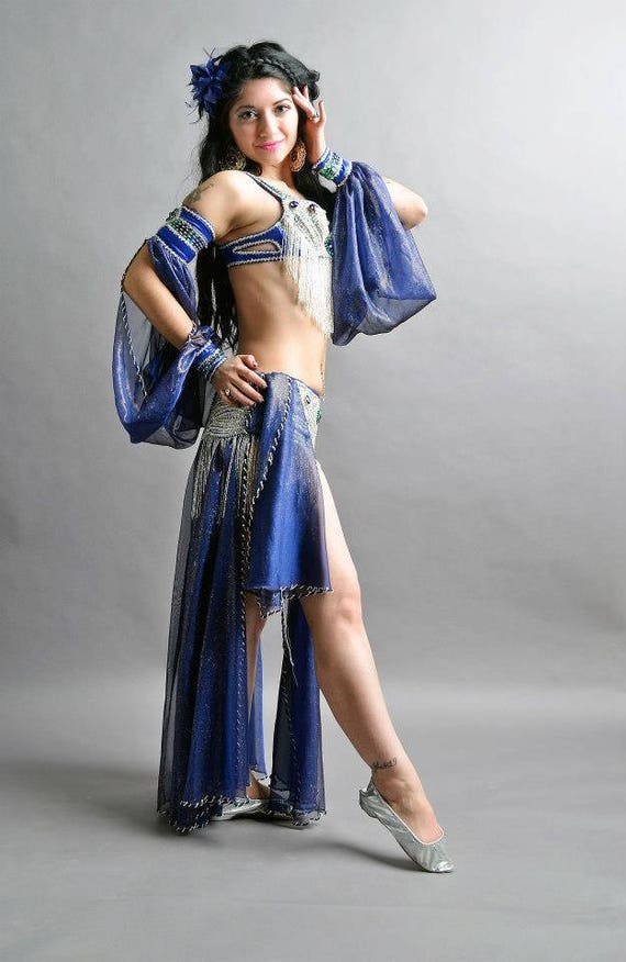 Egyptian Professional Belly Dance Costume, Bellydance Dress Custom