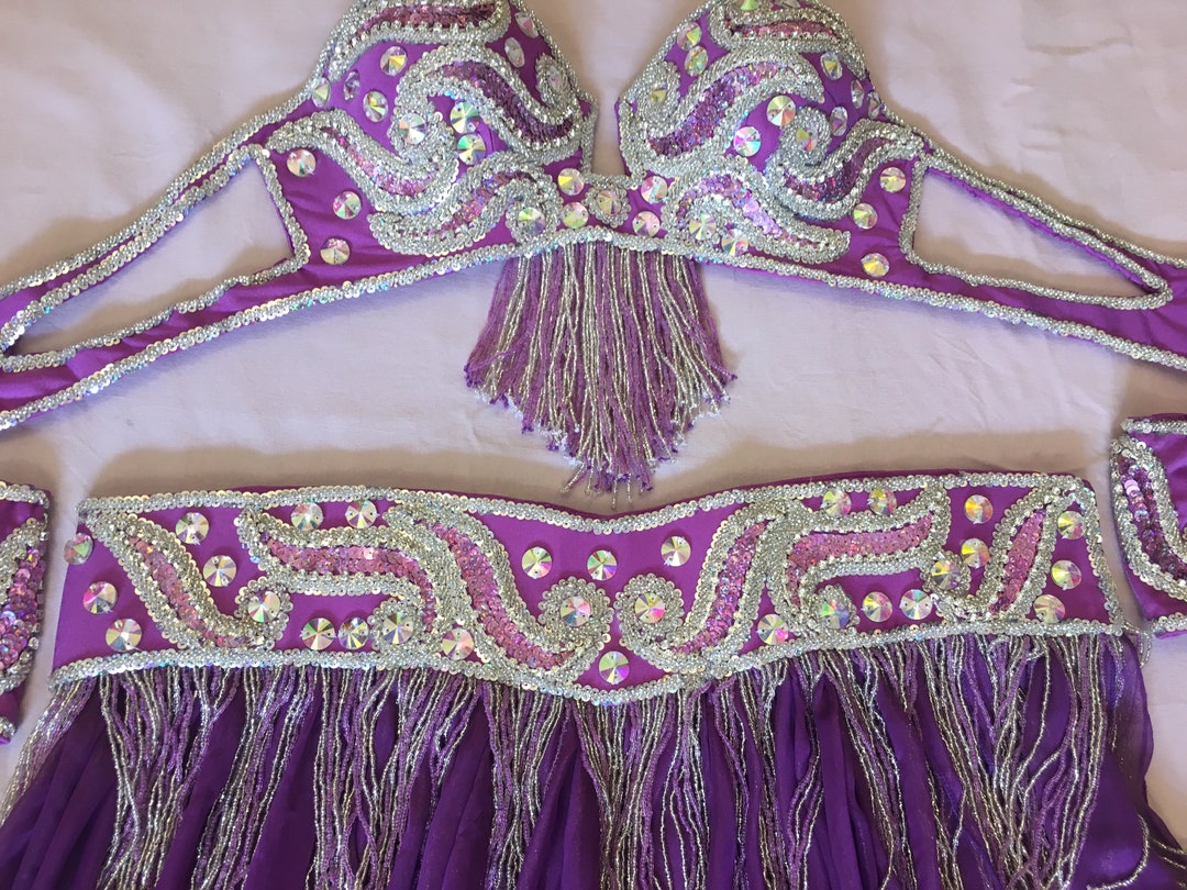 Professional Belly Dance Costume From Egypt BELLYDANCE Custom - Etsy