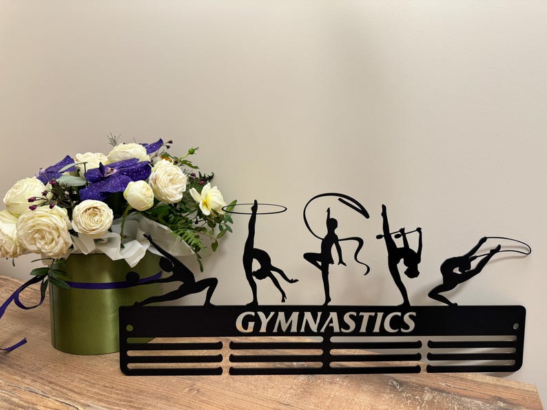 Dance medal rack, Kid Award Hanger, Child Award, Star Medal Display, Medal Holder Hanger Display, Personalized medal hanger, Made in Ukraine image 1