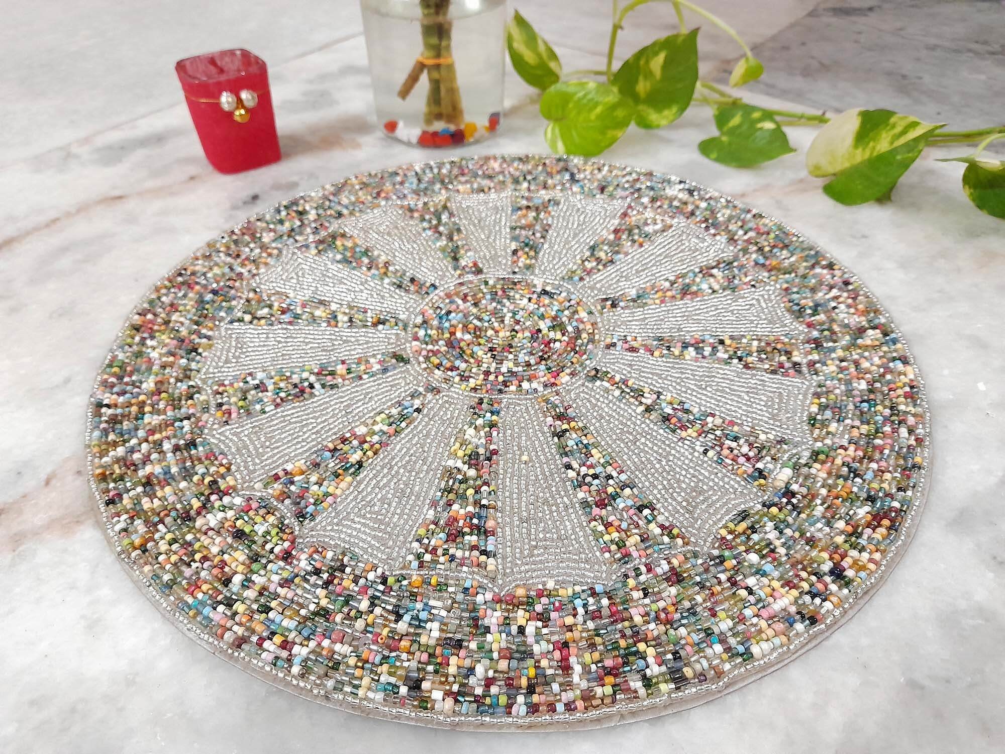 Round Table Mats Wedding Placemat Decorative table Etsy