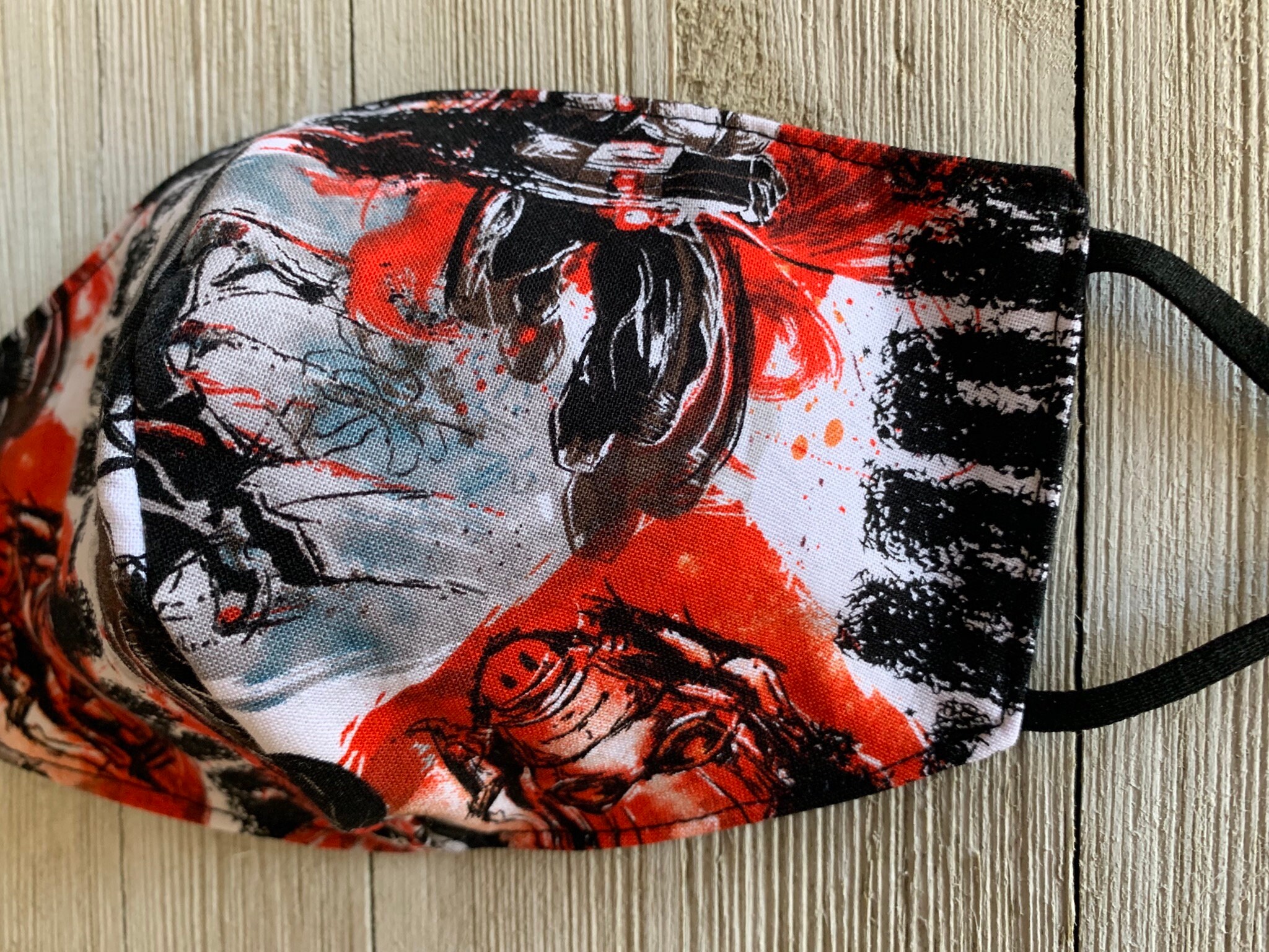 Marvel Avengers Ant Man Face Mask 100% Cotton 2 Layer Adjustable ...