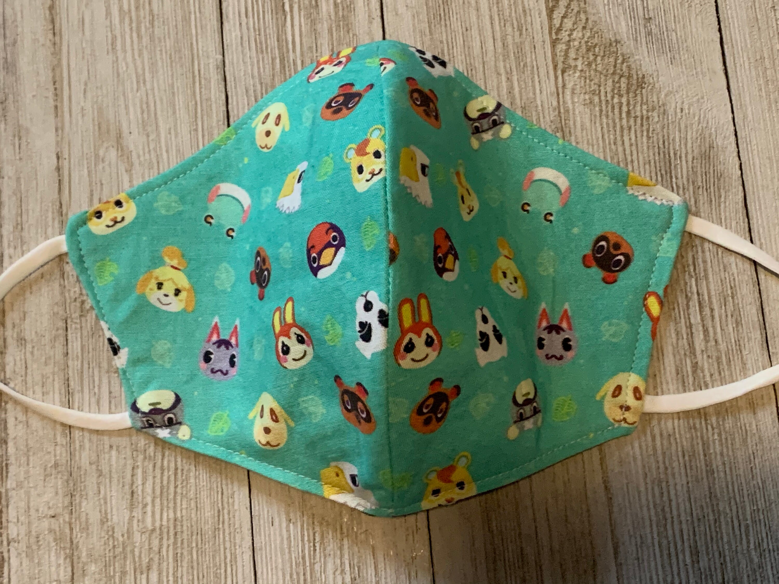 Animal Crossing Face Mask. Gaming Face Mask. Adult / Big Kid Etsy