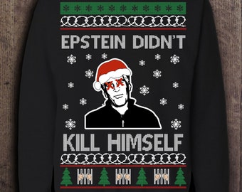 Epstein Xmas Sweater - Etsy