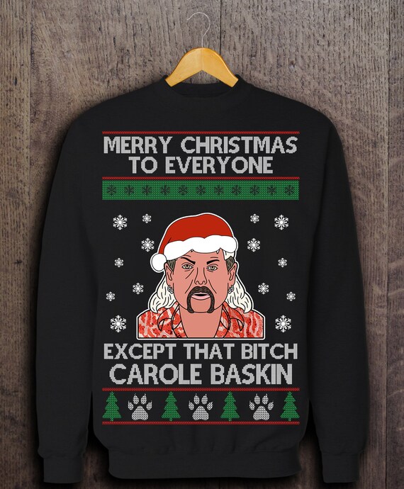 joe exotic ugly sweater