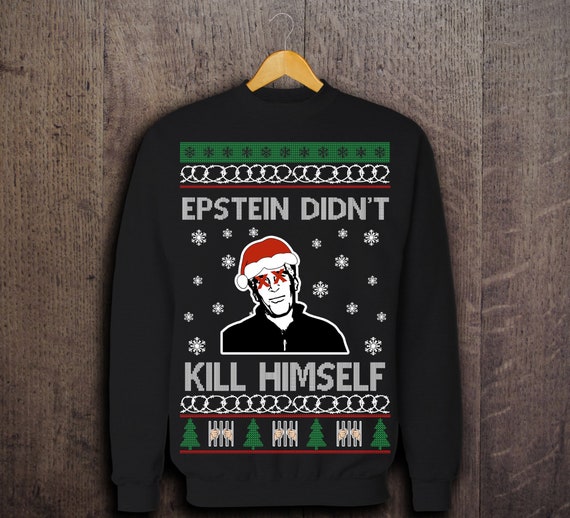 jeffrey epstein christmas jumper