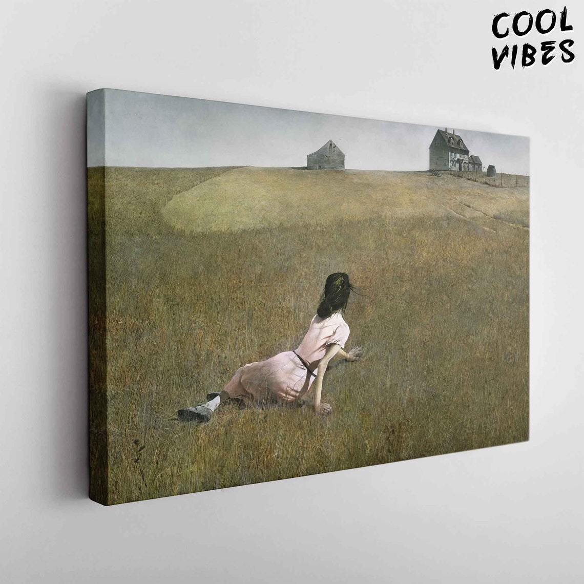 Christina's World Canvas Andrew Wyeth Canvas Wall Art Etsy