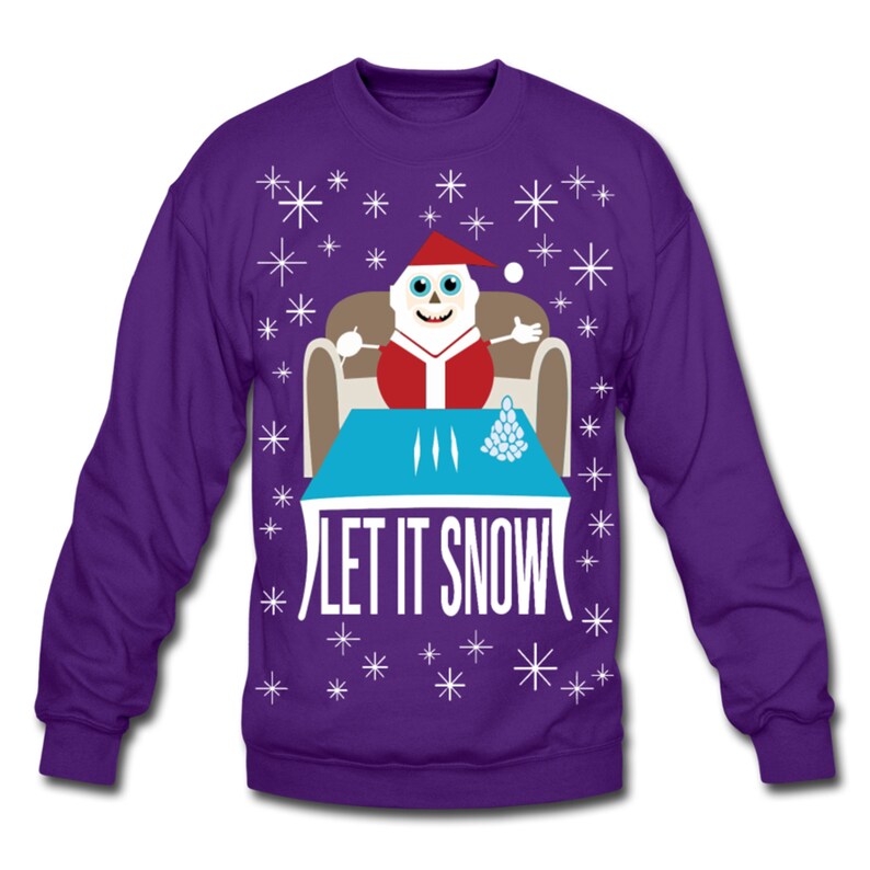 walmart sweater let it snow