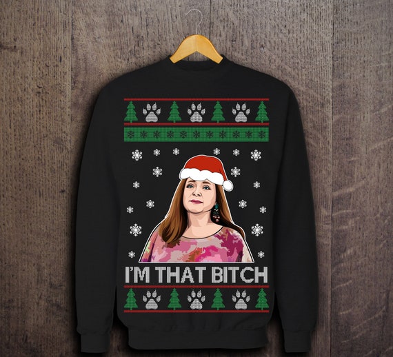 Carole Baskin Ugly Christmas Sweater 