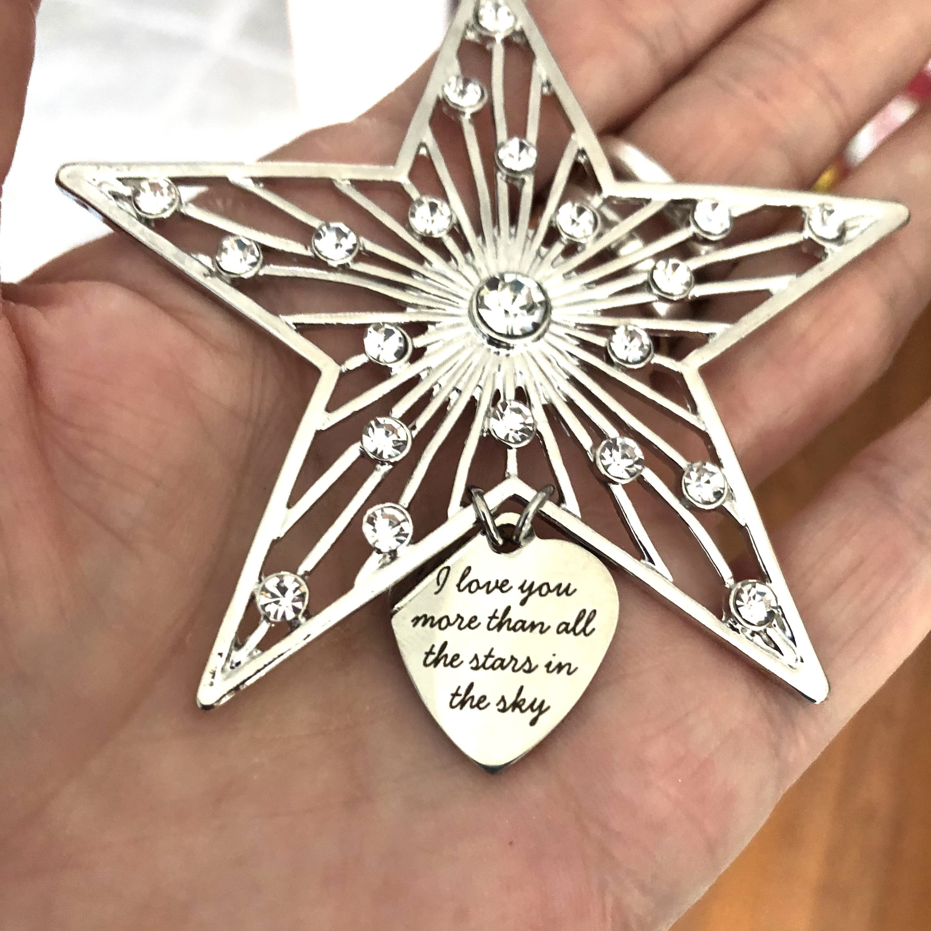 I love you more than all the stars in the sky necklace sale