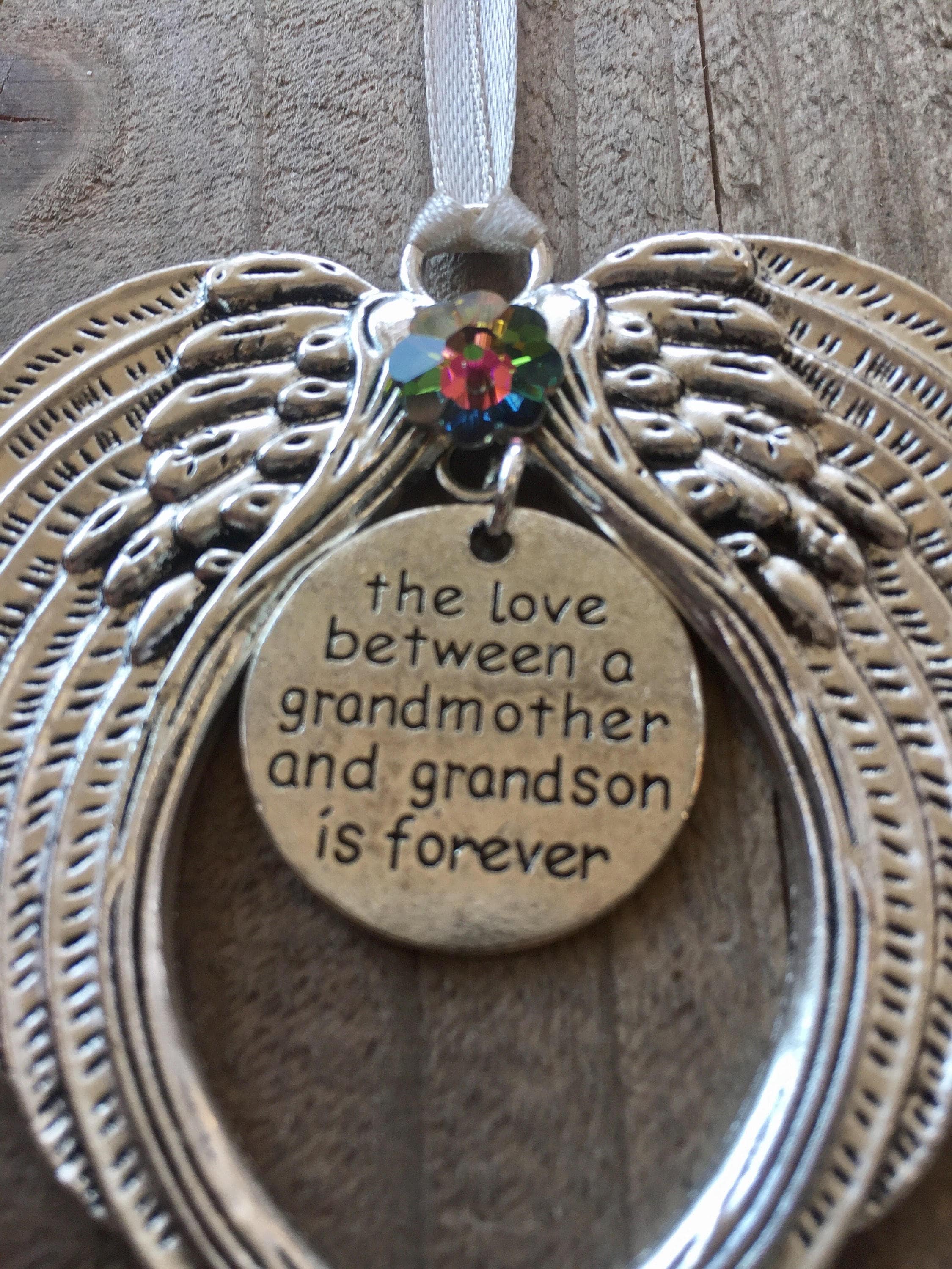 Grandma Grandson ornament Grandma Ornaments New Granson Etsy