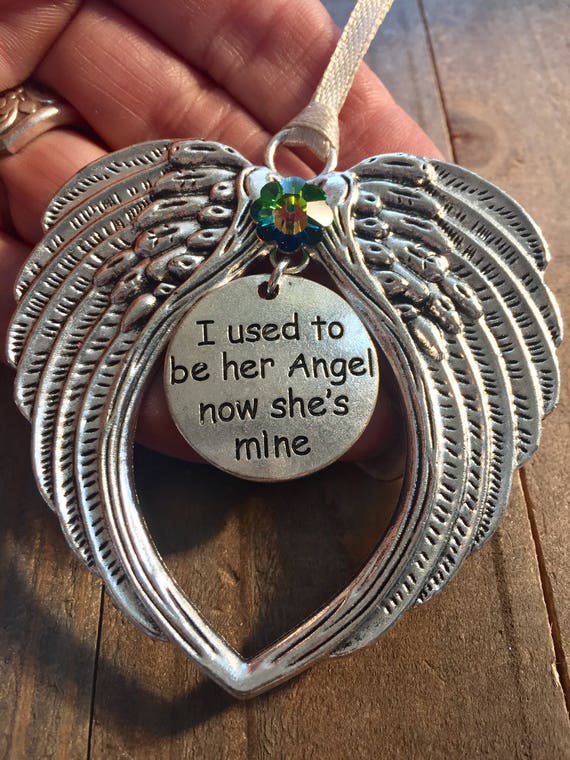 mum angel ornament