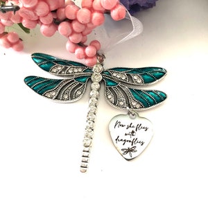 Beautiful dragonfly ornament for memorial