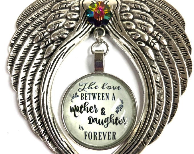 Motherdaughter Ornament the Love Between a Mother and Etsy