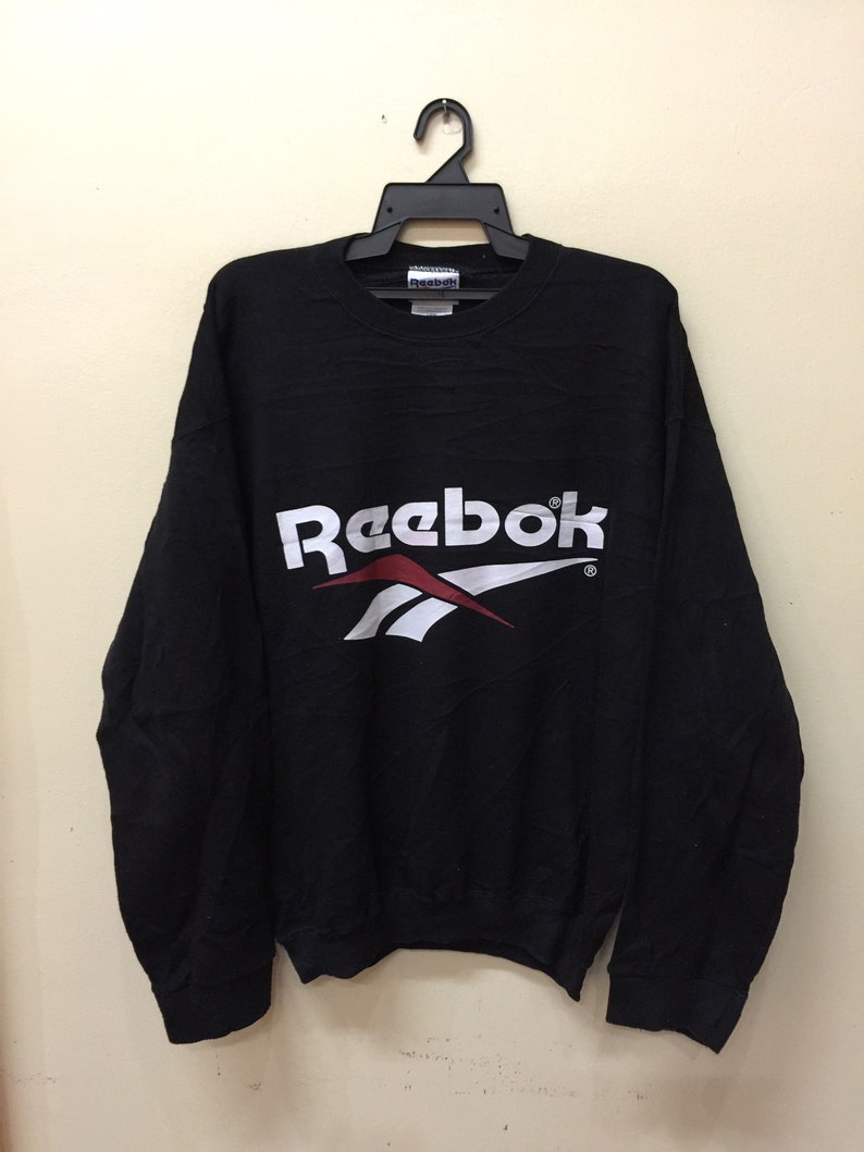 reebok logo sweatshirt