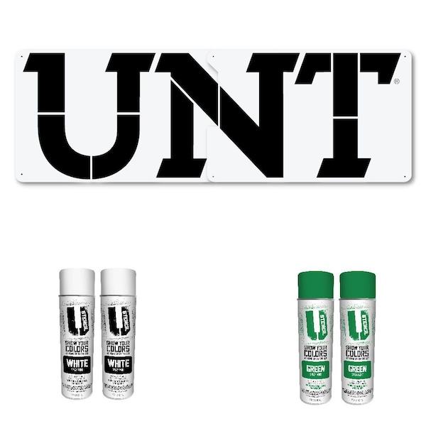 North Texas UNT Original Stencil Kit