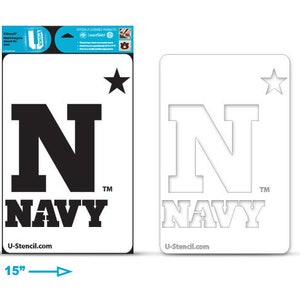 NAVY Stencil "n" – Multi-purpose Stencil - Etsy