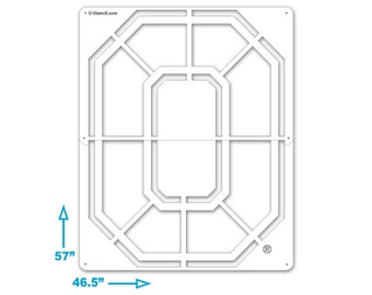 OHIO STATE "O" – Lawn Stencil Only