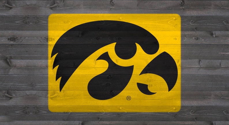IOWA HAWKEYES Tailgater Stencil Includes Paint - Etsy UK